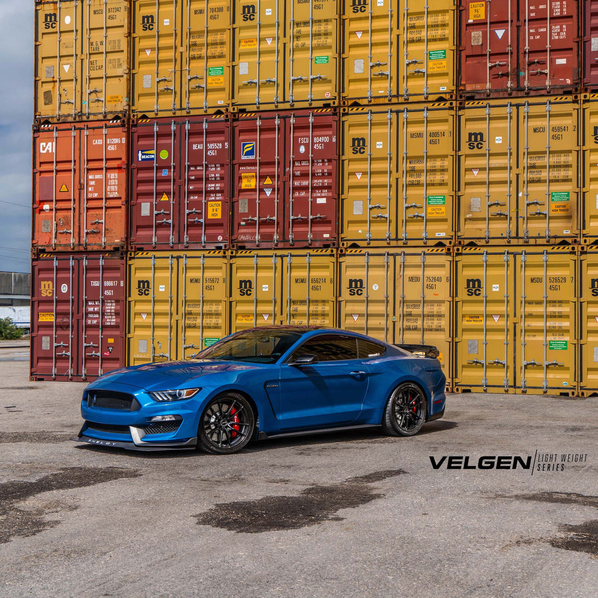 19" Velgen VF5 Gloss Black 19x10 19x11 Concave Wheels Rims Fits Ford Mustang GT