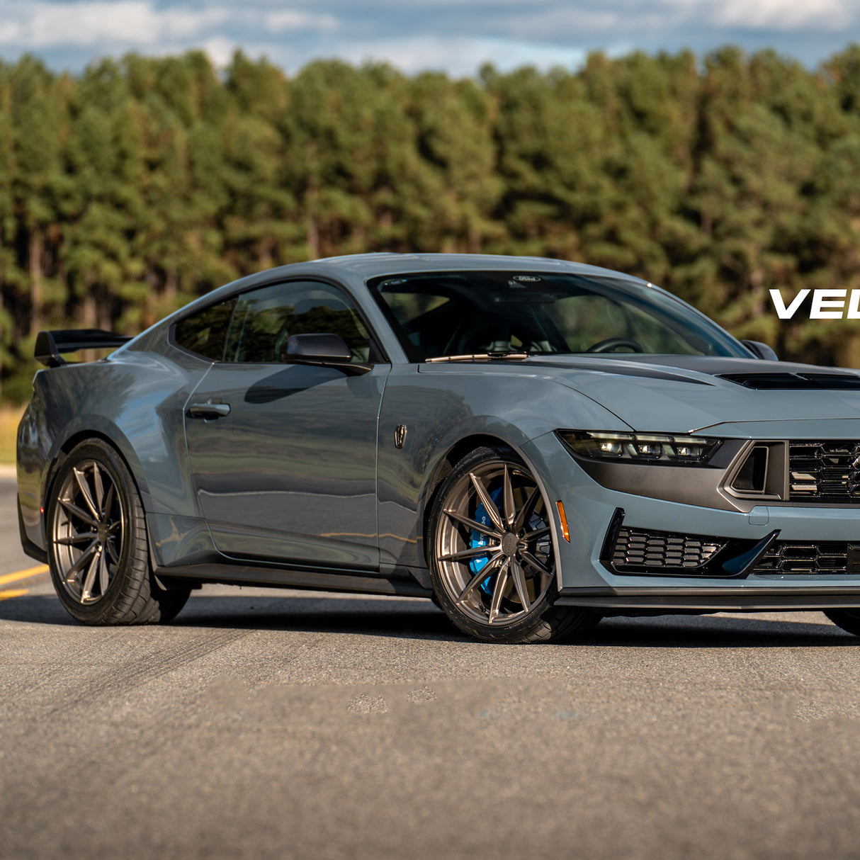 20" Velgen VF10 Gunmetal 20x10 20x11 Concave Wheels Rims Fits Ford Mustang