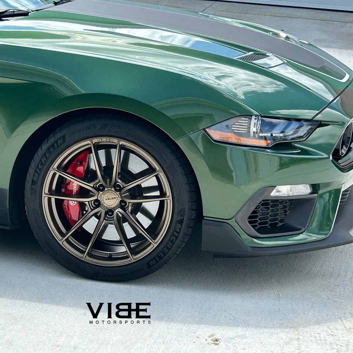19" Velgen VF5 Bronze 19x10 19x11 Concave Wheels Rims Fits Ford Mustang S550