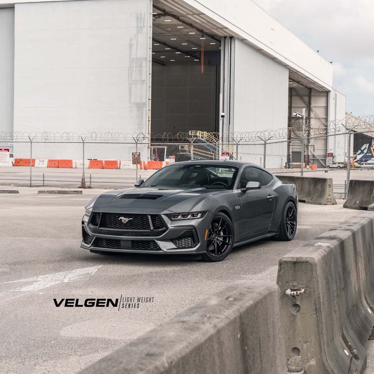 19" Velgen VF5 Gloss Black 19x10 19x11 Concave Wheels Rims Fits Ford Mustang GT