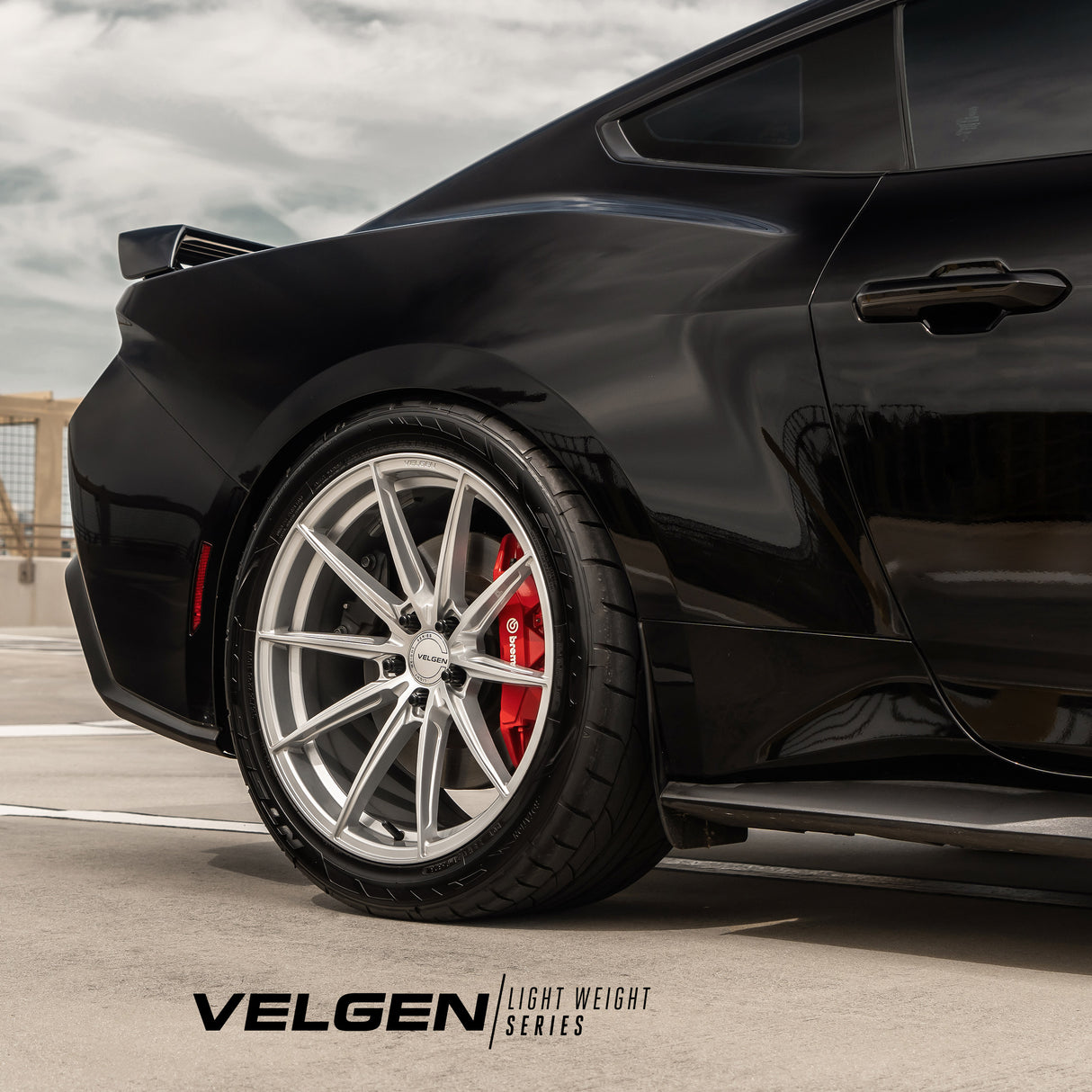 20" Velgen VF10 Gloss Silver Concave Wheels Rims Fits Ford Mustang GT