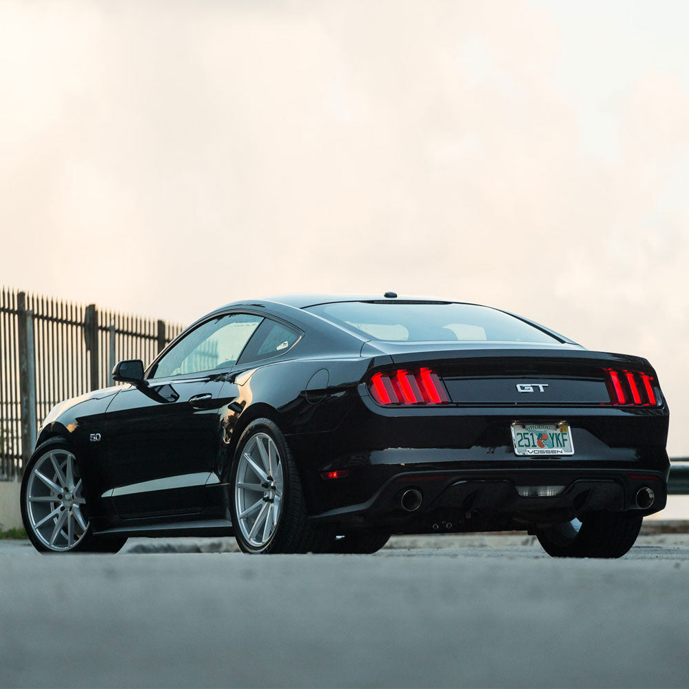 22" Vossen VFS-1 Silver 22x9 22x11 Forged Wheels Rims Fits Chevrolet Camaro