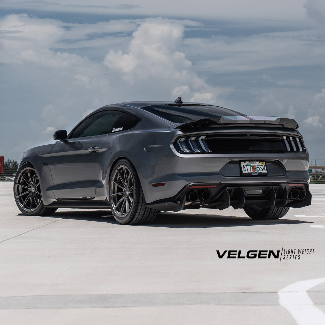 20" Velgen VF10 Gunmetal Concave Wheels Rims Fits Ford Mustang S550