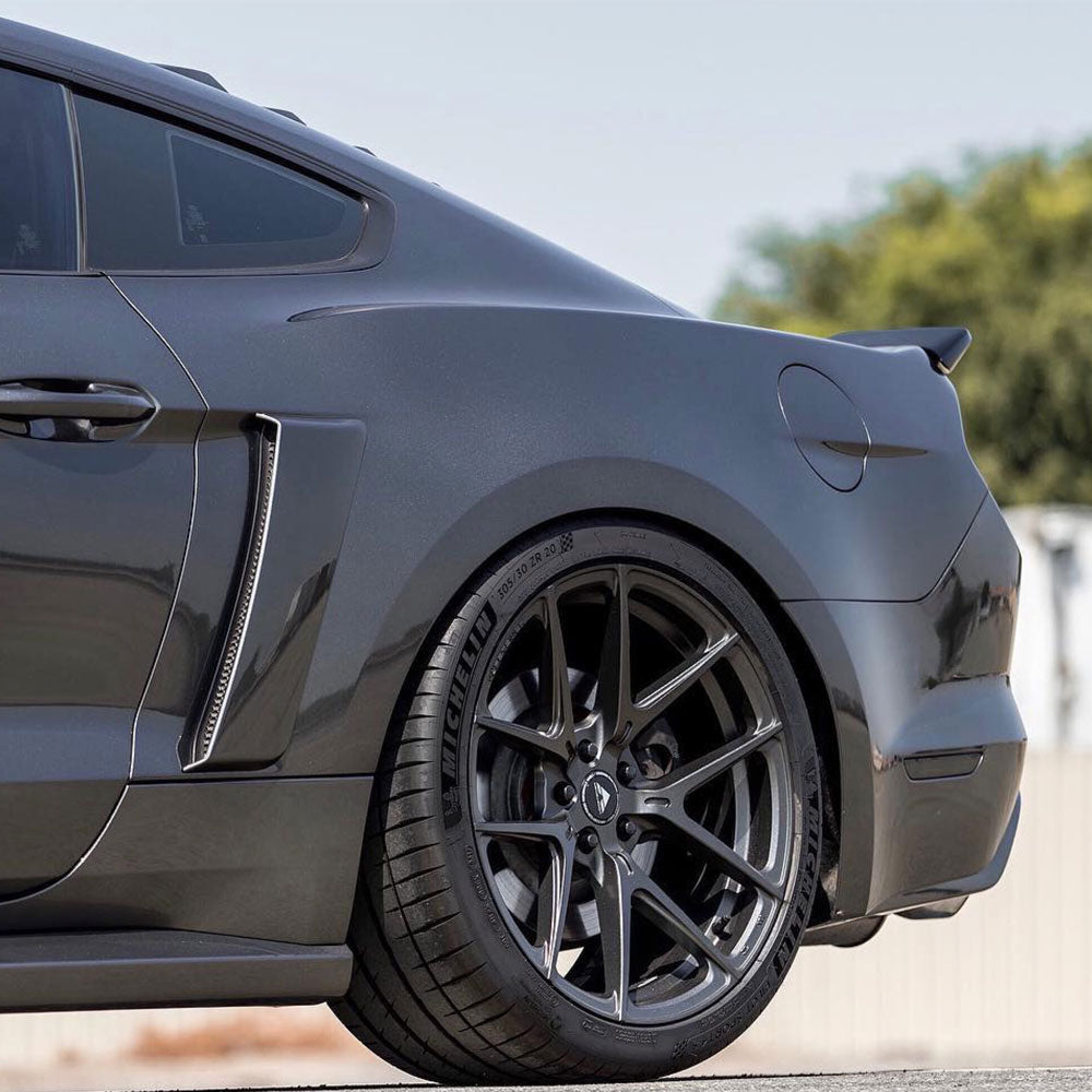 20" Vorsteiner V-FF 101 Forged Concave Graphite Wheels Rims Fits Ford Mustang GT