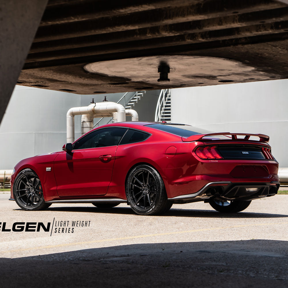 19" Velgen VF5 Gloss Black 19x10 19x11 Concave Wheels Rims Fits Ford Mustang GT