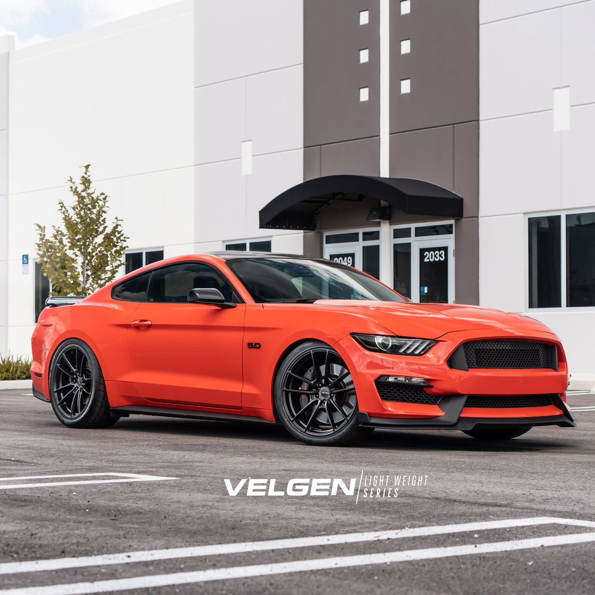 19" Velgen VF5 Satin Black 19x9.5 19x10.5 Concave Wheels Rims Fits Kia Stinger