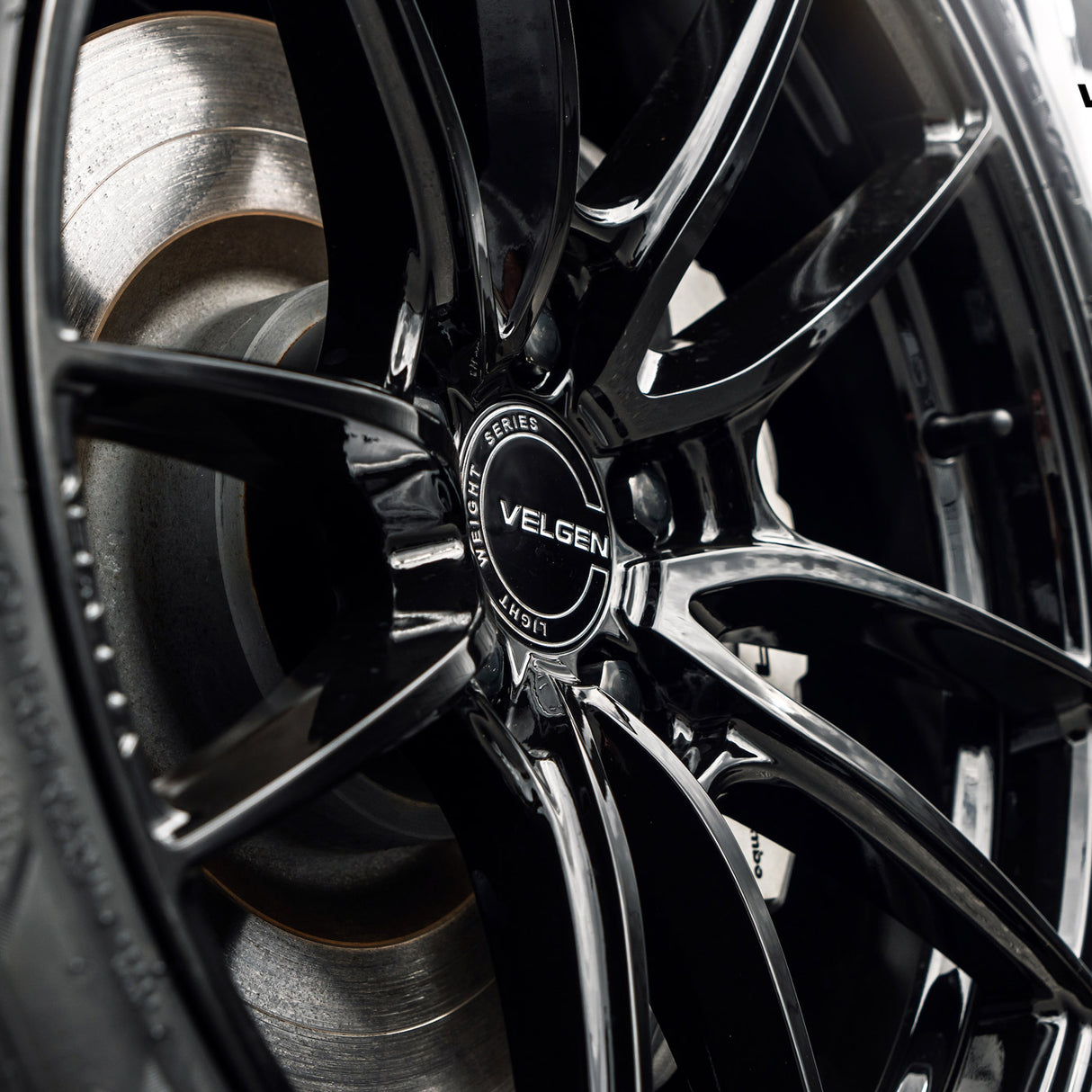 19" Velgen VF5 Gloss Black 19x10 19x11 Concave Wheels Rims Fits Ford Mustang