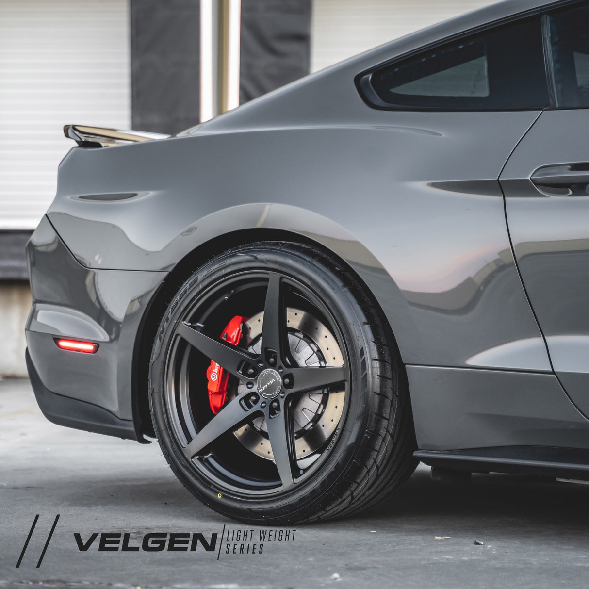 22" Velgen Classic5 22x10.5 Satin Black Concave Wheels Rims Fits Ford Explorer