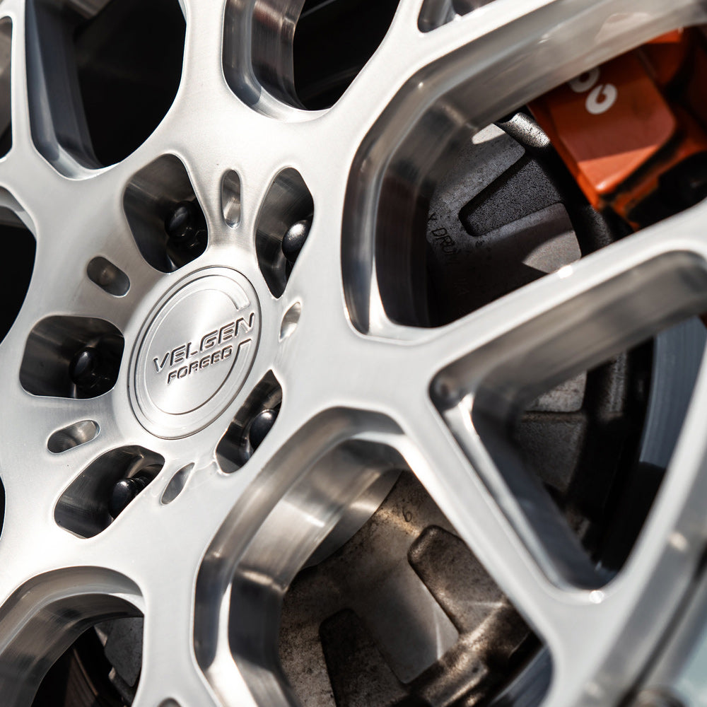 20" Velgen SL7 Silver 20x9.5 20x11 Full Forged Wheels Rims Fits Toyota Supra