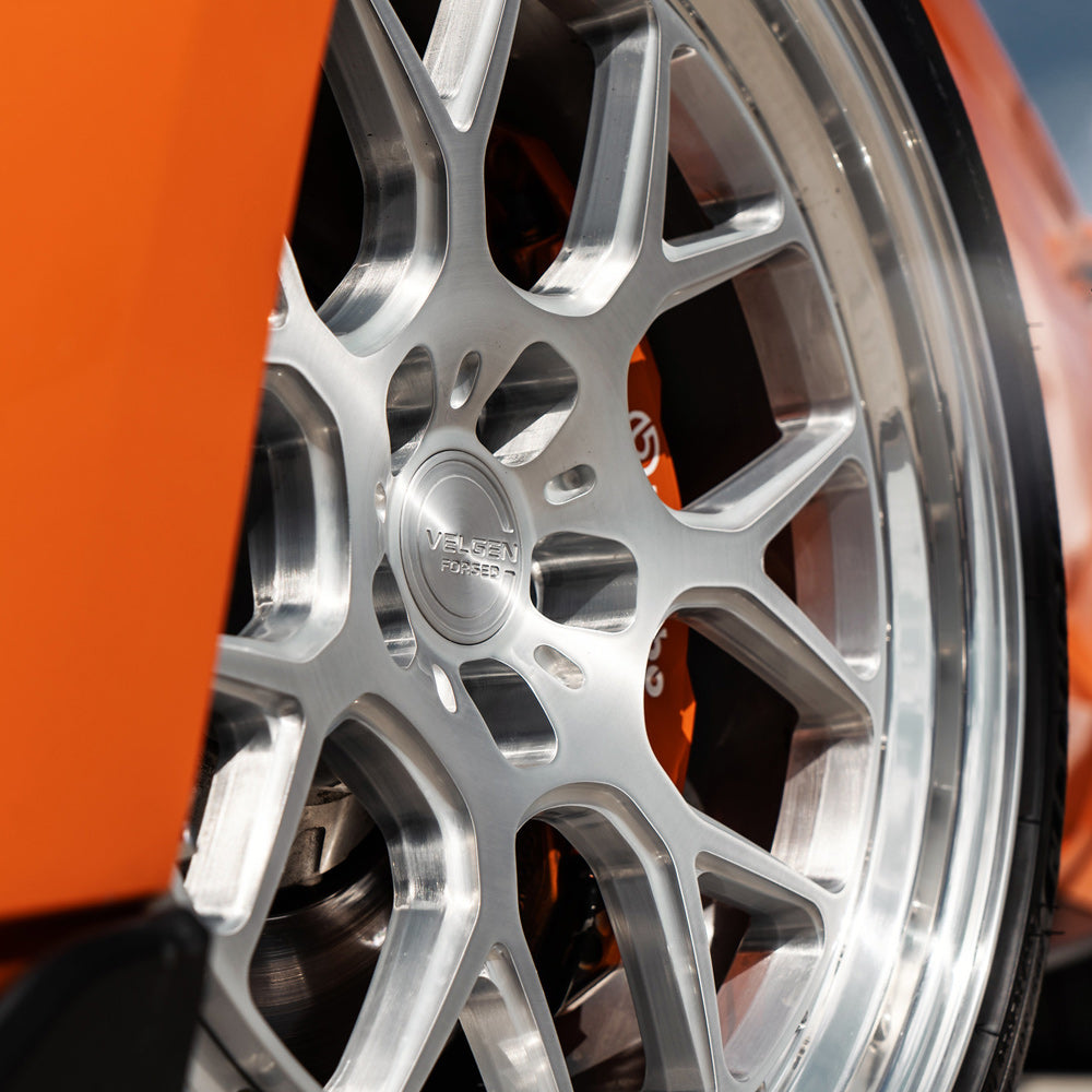 20" Velgen SL7 Silver 20x9.5 20x11 Full Forged Wheels Rims Fits Toyota Supra