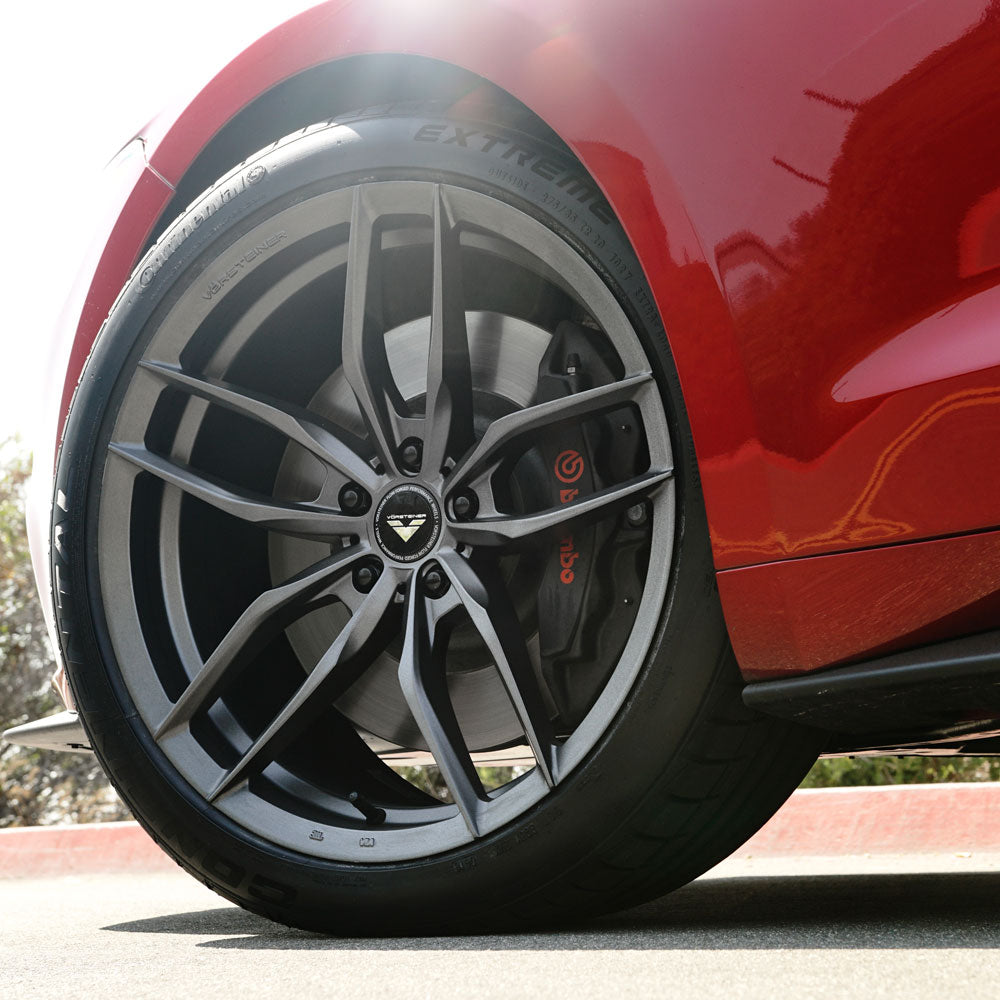 19" Vorsteiner V-FF 105 Forged Concave Graphite Wheels Rims Fits Tesla Model 3
