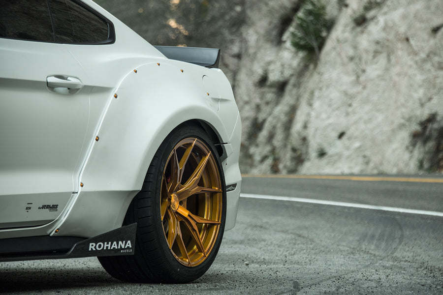 20" ROHANA RFX5 GOLD FORGED CONCAVE WHEELS RIMS FITS BMW F15 X5