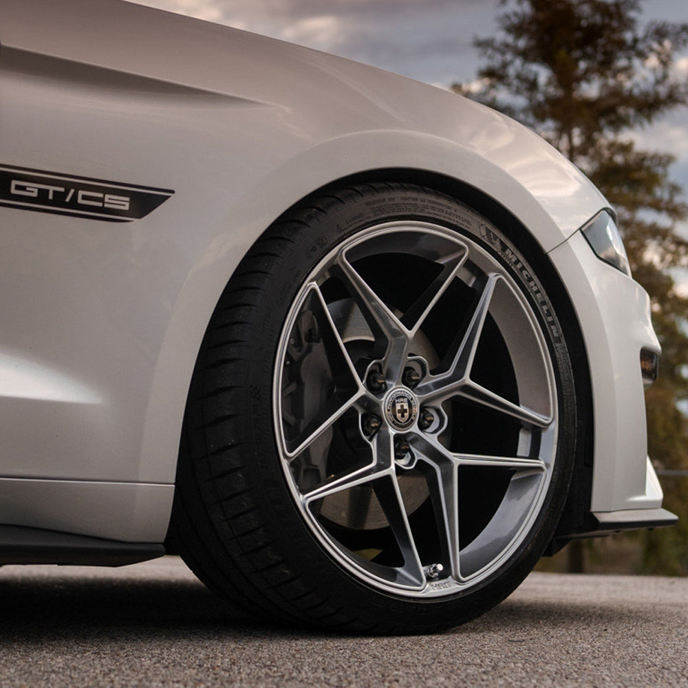 20" HRE FF11 Silver Forged Concave Wheels Rims Fits 2015-2022 Ford Mustang