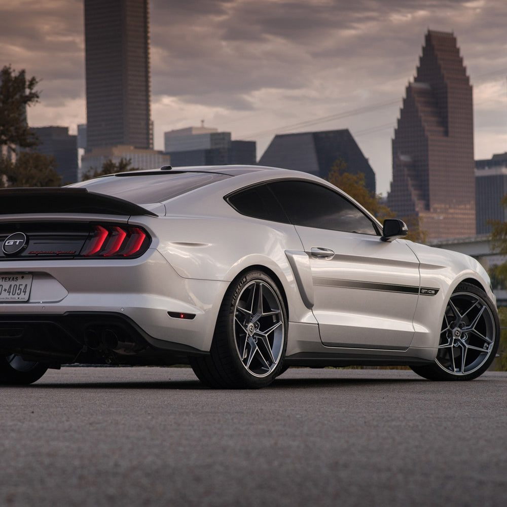 20" HRE FF11 Silver Forged Concave Wheels Rims Fits 2015-2022 Ford Mustang
