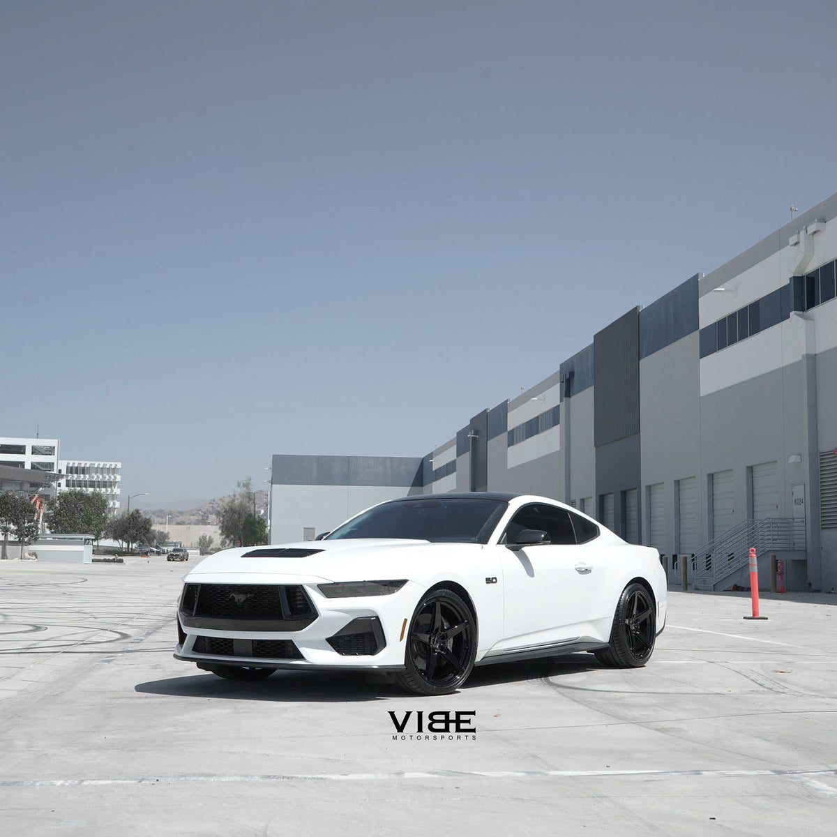 20" Velgen Classic5 Gloss Black Concave Wheels Rims Fits Ford Mustang
