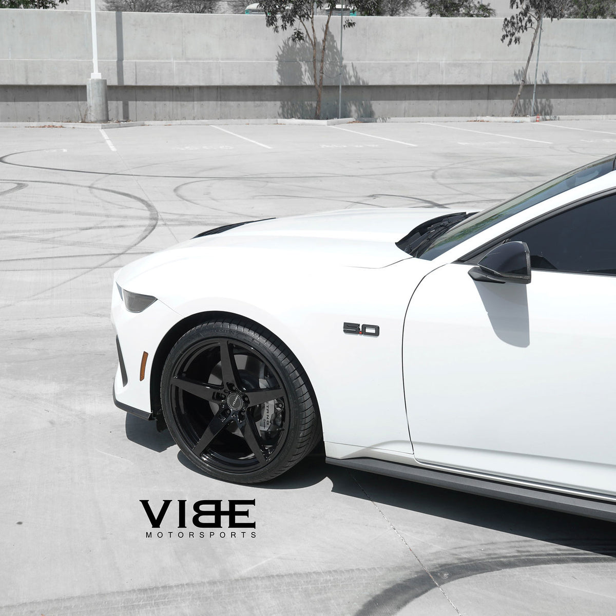 20" Velgen Classic5 Gloss Black Concave Wheels Rims Fits Ford Mustang