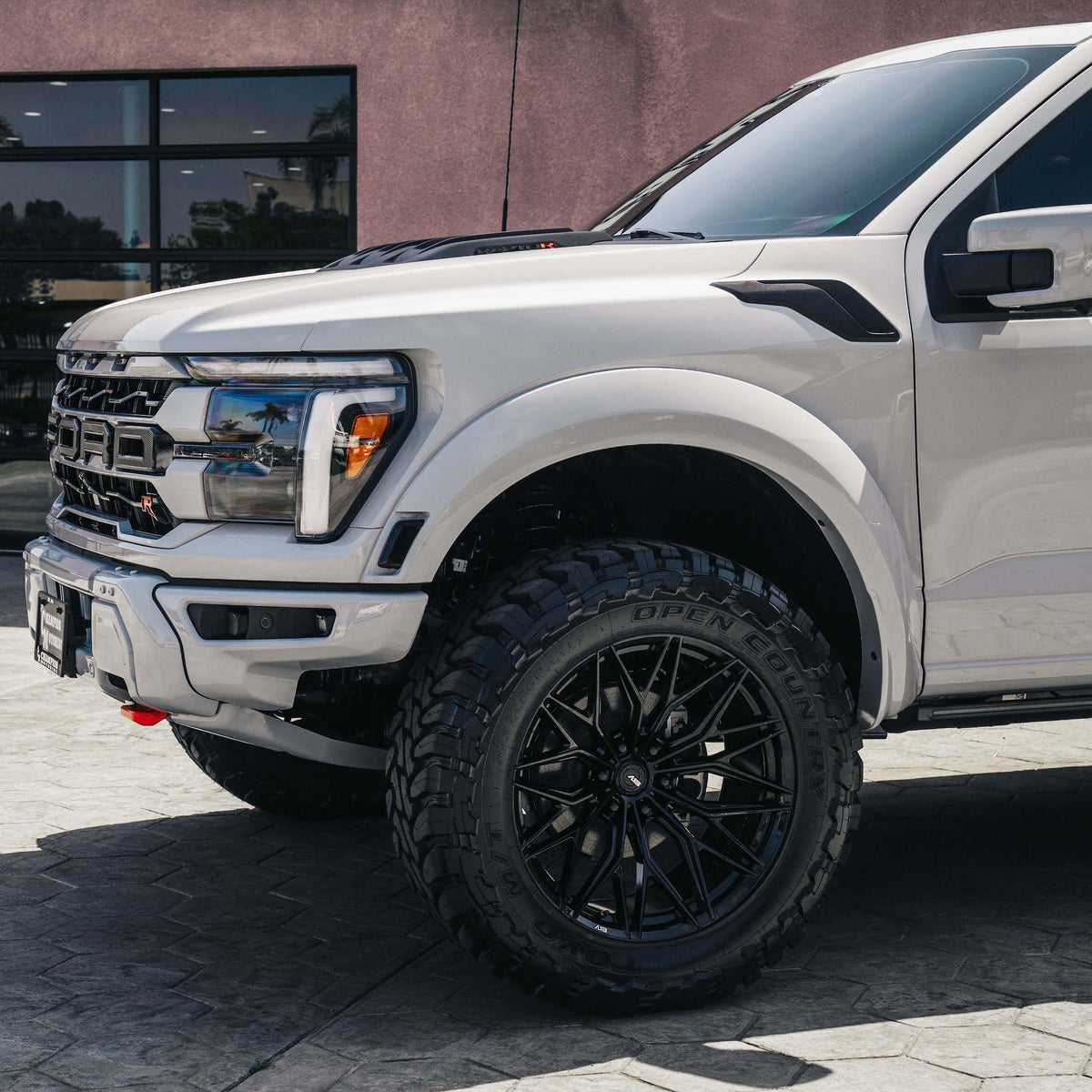 24" AL13 FR86 Black 24x10 Concave Wheels Rims Fits Ford F150 2015-2020
