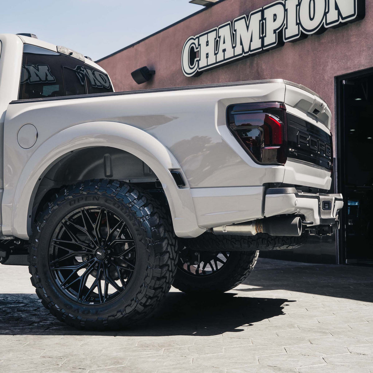 24" AL13 FR86 Black 24x10 Concave Wheels Rims Fits Ford F150 2021 and Up