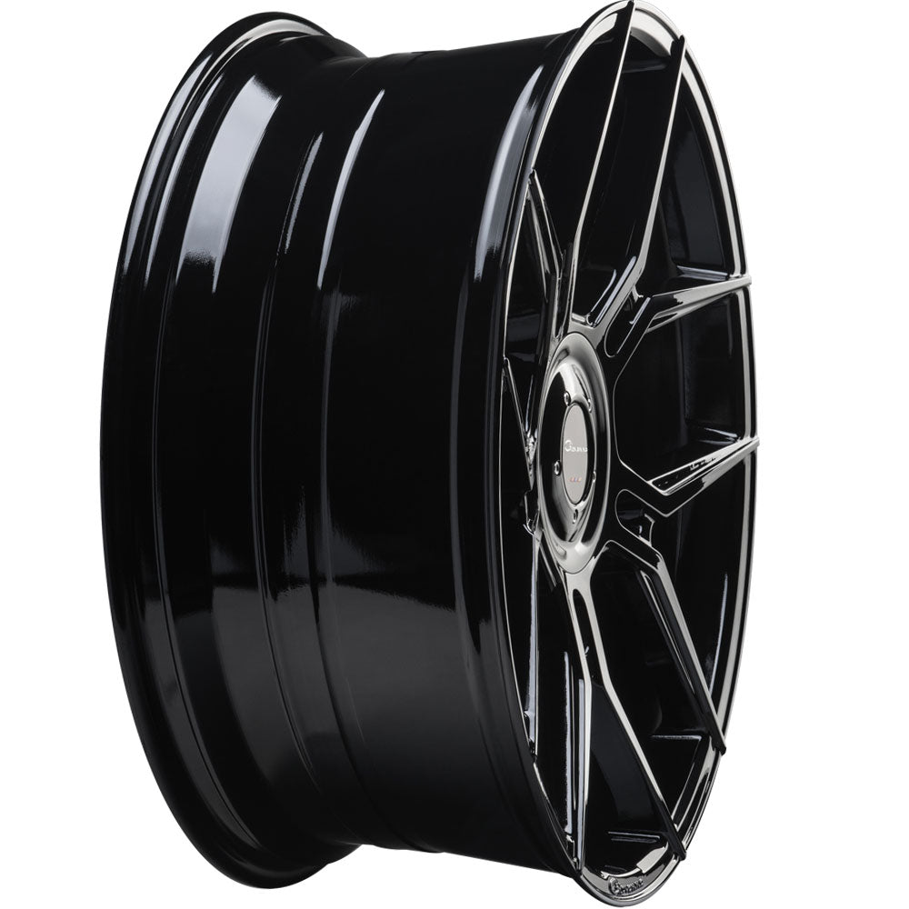 24" Giovanna Haleb Black 24x10 Concave Wheels Rims Fits Chevrolet Tahoe 07-15