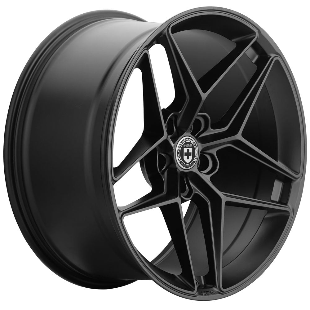 19" HRE FF11 Black 19x9 Forged Concave Wheels Rims Fits Audi B8 A4 S4 Quattro