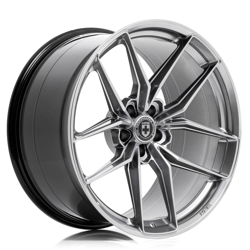 19" HRE FF21 Silver Forged Concave Wheels Rims Fits Volkswagen MK8 Golf R GTI