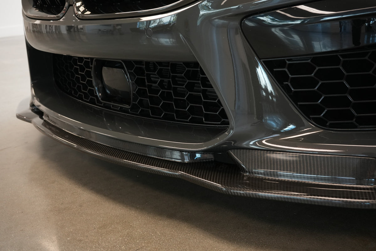 Vorsteiner VRS Aero Front Spoiler Carbon Fiber PP 2x2 Glossy Fits BMW F9X M8