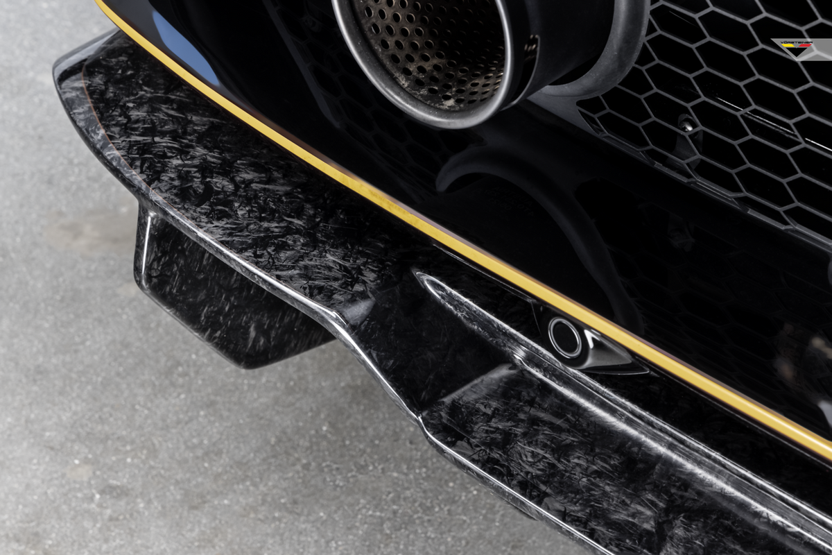Vorsteiner Aero Rear Diffuser Carbon Matrix Fits Lamborghini Huracan Monza Evo Edizione