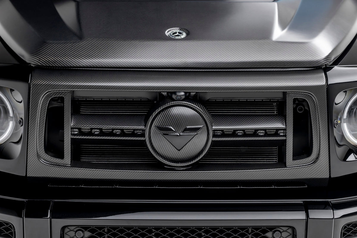 Vorsteiner Aero Wide Body Carbon Fiber PP 2x2 GLOSSY Fits Mercedes Benz G63 AMG