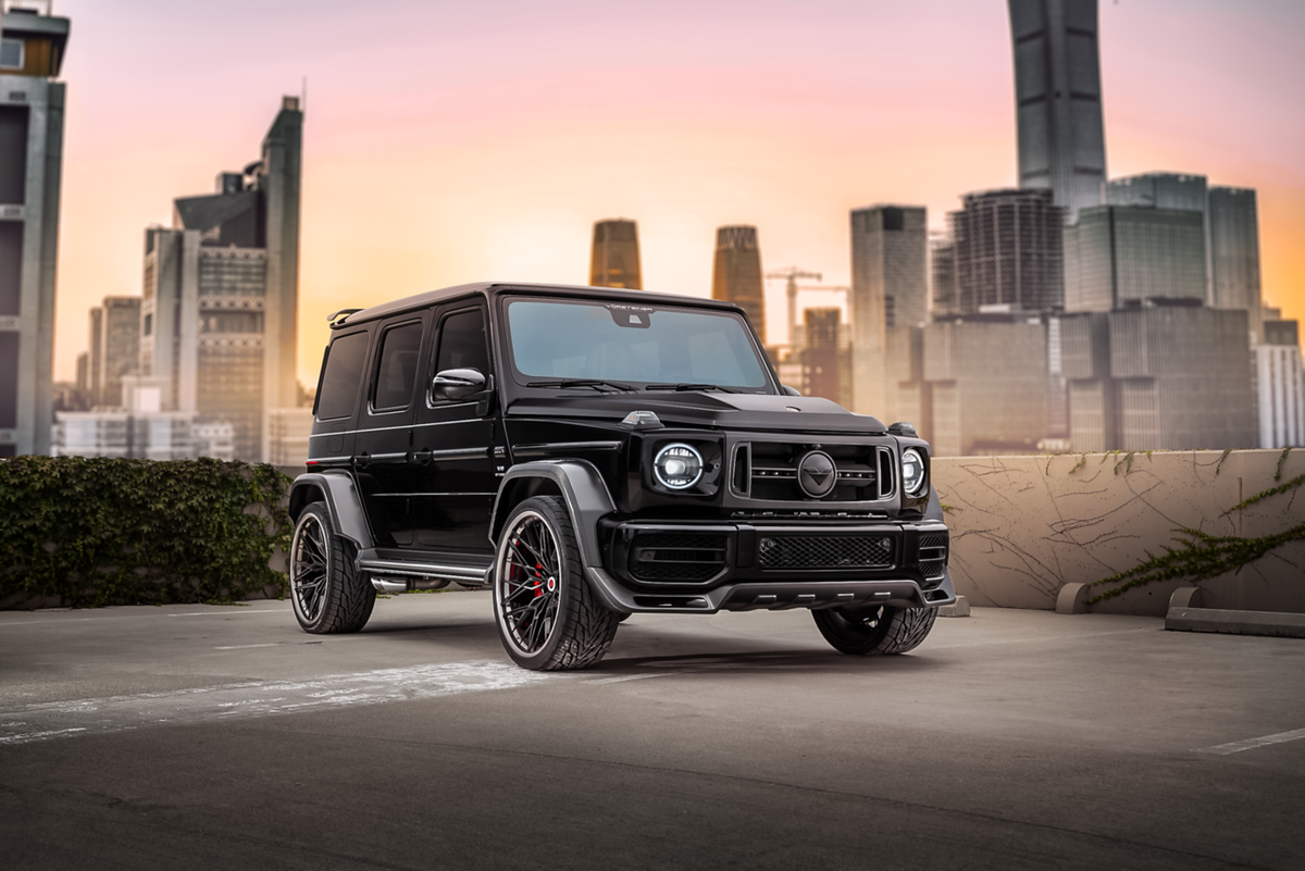 Vorsteiner Aero Wide Body Carbon Fiber PP 2x2 SATIN Fits Mercedes Benz G63 AMG
