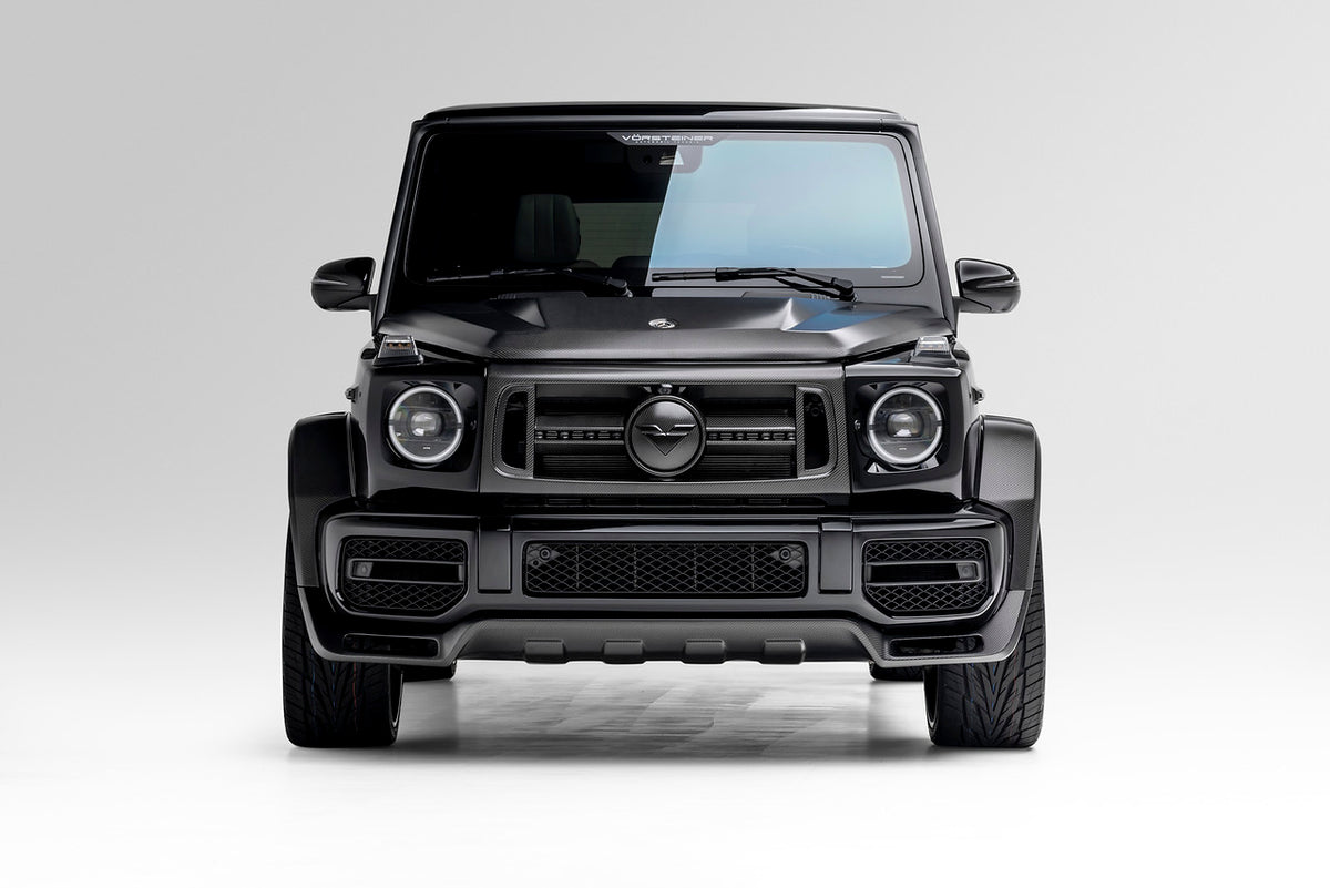 Vorsteiner Aero Wide Body Carbon Fiber PP 2x2 GLOSSY Fits Mercedes Benz G63 AMG