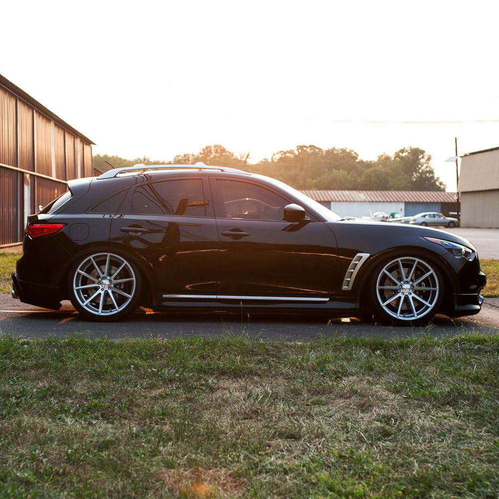 19" Vossen VFS-1 Silver 19x8.5 19x9.5 Forged Concave Wheels Rims Fits Acura TL