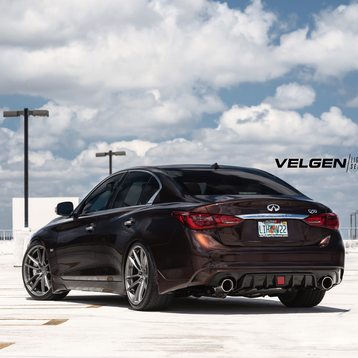 19" Velgen VF5 Gunmetal Concave Wheels Fits Infiniti Q40 Q50 Q50S