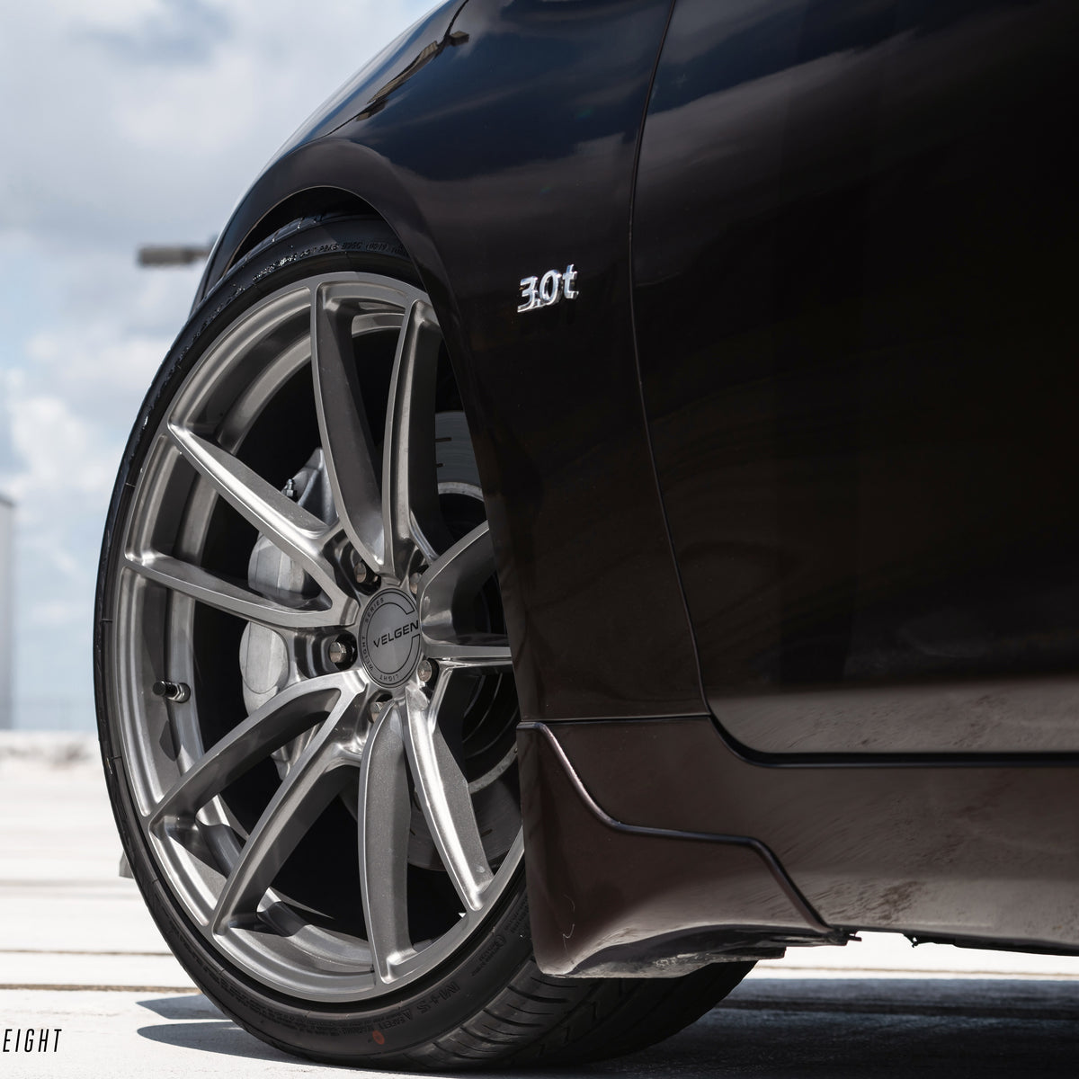 19" Velgen VF5 Gunmetal Concave Wheels Fits Infiniti Q40 Q50 Q50S