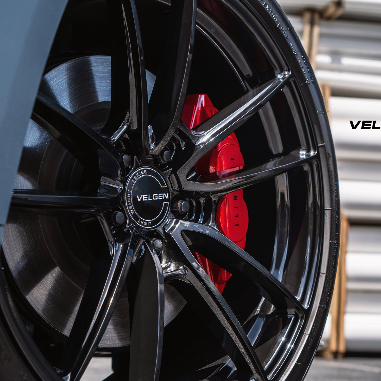 19" Velgen VF5 Gloss Black Concave Wheels Fits Hyundai Genesis Coupe
