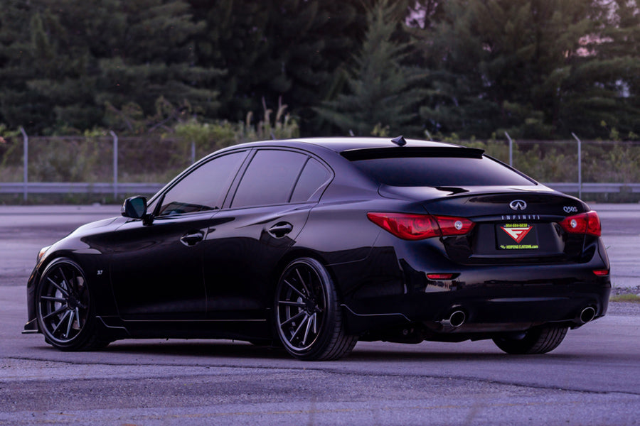20" FERRADA FR4 BLACK CONCAVE WHEELS RIMS FITS MERCEDES W220 S430 S500