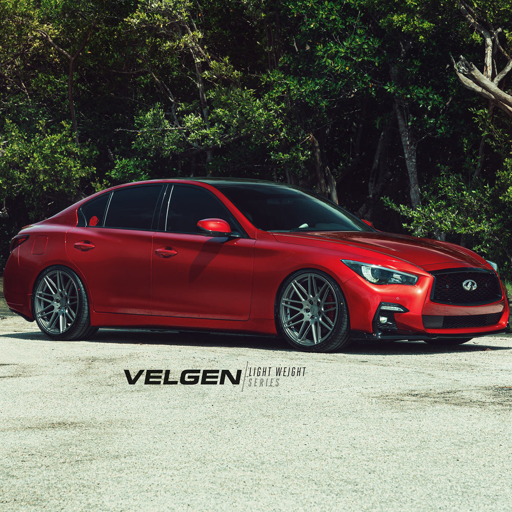 20" Velgen VF9 Gunmetal 20x9.5 20x10.5 Forged Wheels Rims Fits Infiniti Q50 Q50S