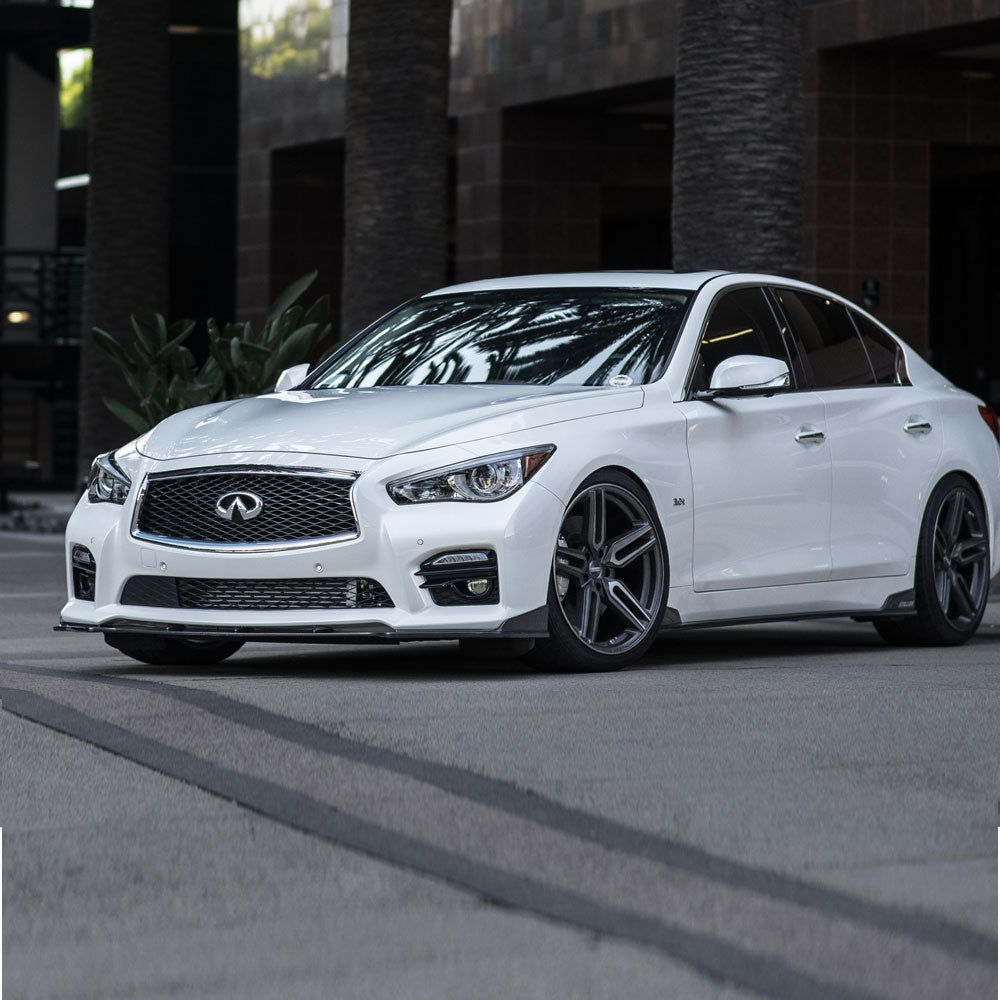 19" Vossen HF1 Grey 19x9 19x10 1188 Concave Wheels Rims Fits Infiniti Q60