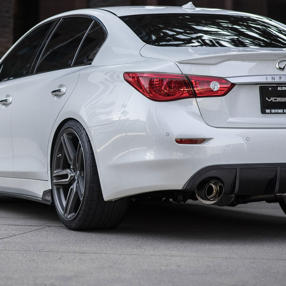 19" Vossen HF1 Grey 19x9 19x10.5 1188 Concave Wheels Rims Fits Infiniti Q60
