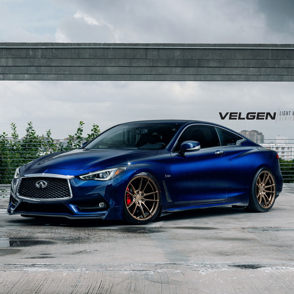 19" Velgen VF5 Bronze 19x9.5 19x10.5 Wheels Rims Fits Lexus GS350 GS450