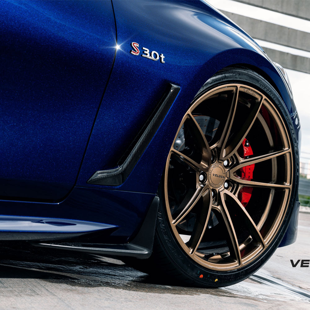 19" Velgen VF5 Bronze 19x9.5 19x10.5 Concave Wheels Rims Fits Kia Stinger