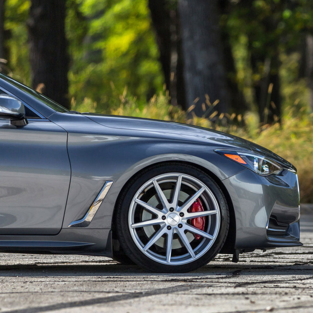 20" Vossen VFS-1 Silver 20x8.5 Forged Concave Wheels Rims Fits Toyota Camry