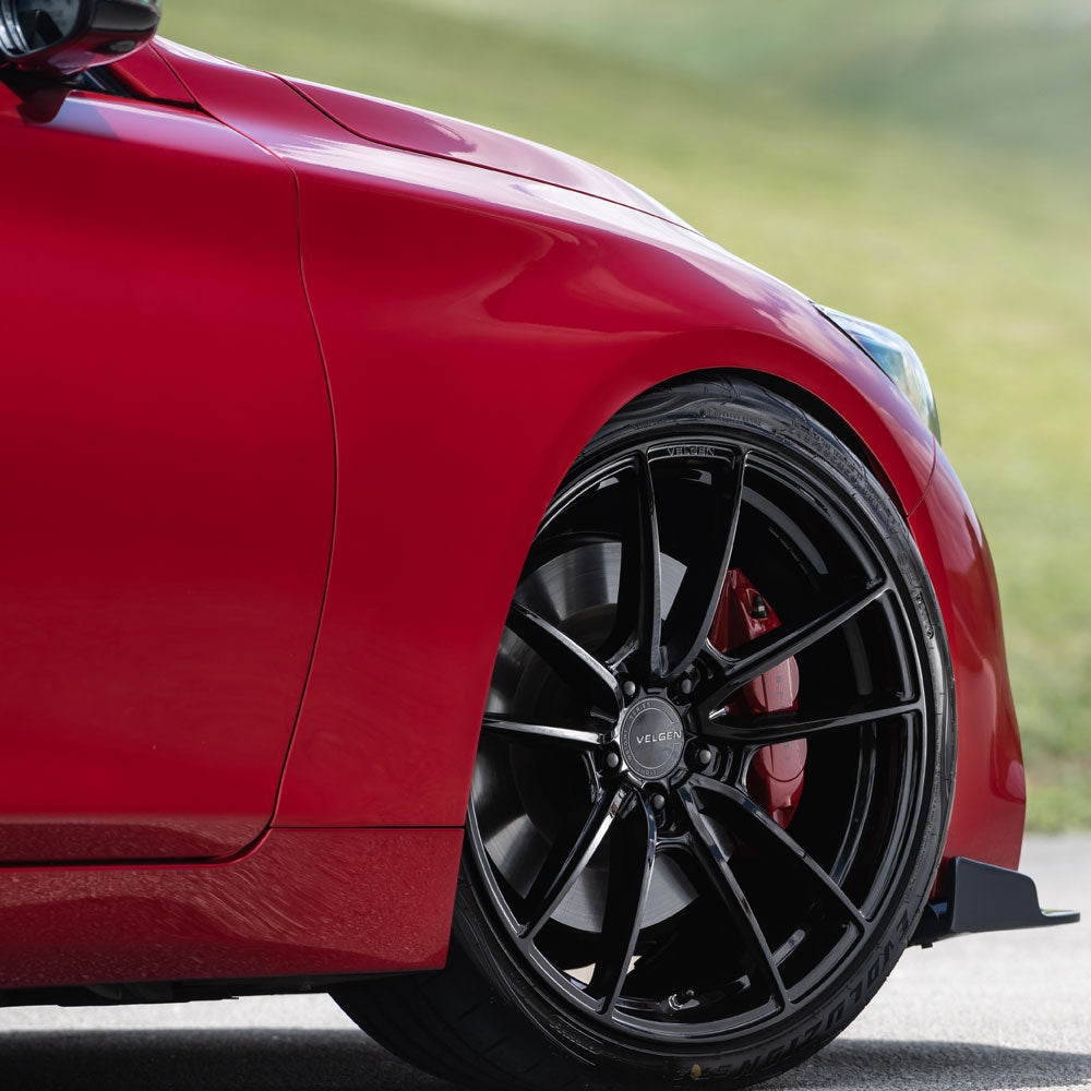 22" Velgen VF5 Gloss Black 22x10.5 Wheels Rims Fits Ford Explorer ST