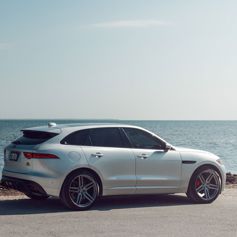 20" Vossen HF1 Grey 20x9 20x10 1091 Concave Wheels Rims Fits Cadillac CTS V Coup