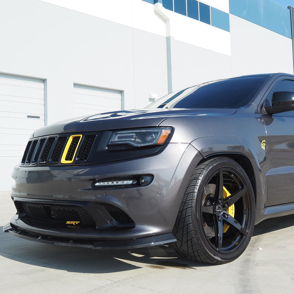 22" Velgen Classic5 V2 Gloss Black 22x10.5 Wheels Rims Fits Jeep Grand Cherokee