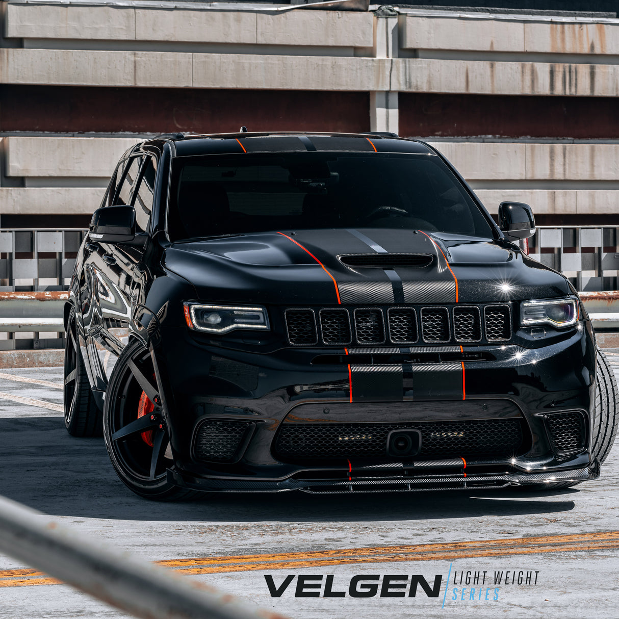 20" Velgen Classic5 Black Concave Wheels Rims Fits Dodge Challenger Widebody