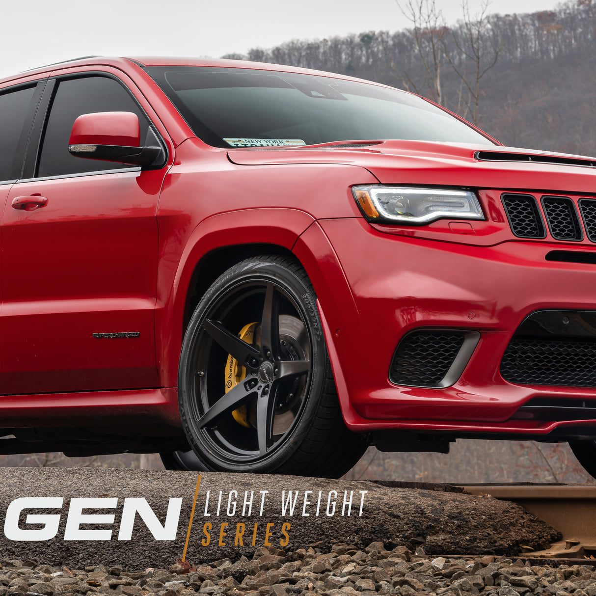 20" Velgen Classic5 20x10.5 Satin Black Concave Wheels Rims Fits Dodge Durango