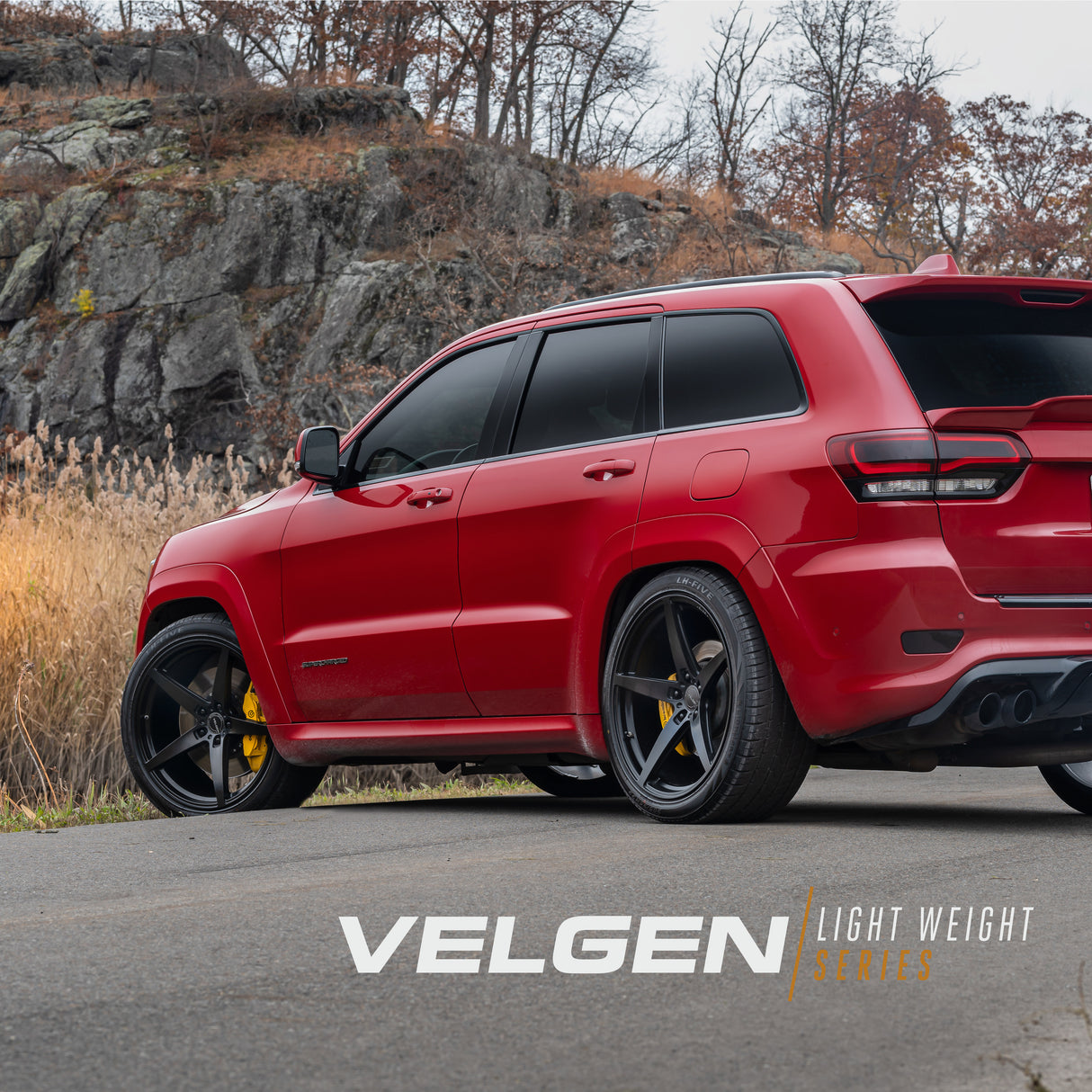 20" Velgen Classic5 20x10.5 Satin Black Concave Wheels Rims Fits Dodge Durango