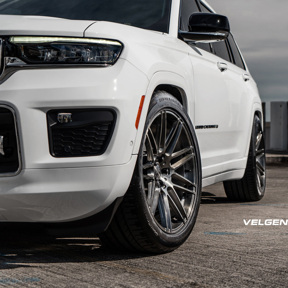 22" Velgen VF9 Satin Black 22x10.5 Forged Wheels Rims Fits Jeep Grand Cherokee