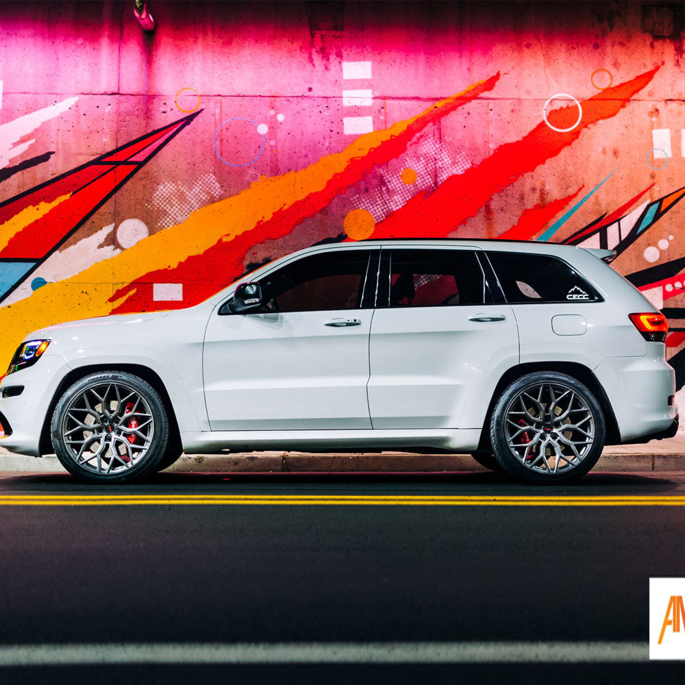 24" Vossen HF2 Grey 24X10 24X10 1029 Concave Wheels Rims Fits Toyota Sequoia 01-