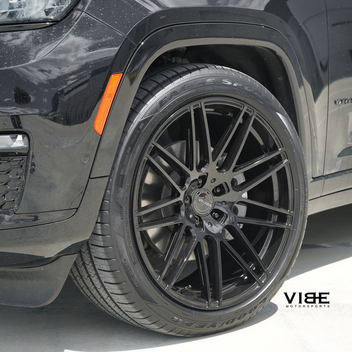 22" Velgen VF9 Black 22x10.5 Forged Wheels Rims Fits Jeep Grand Cherokee